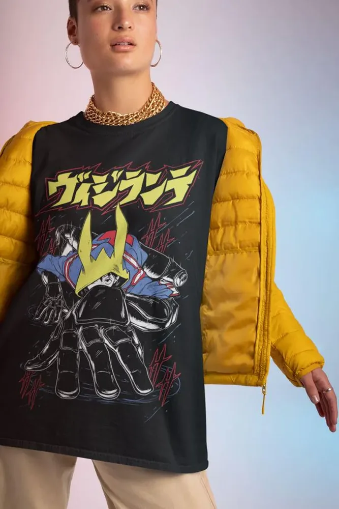 koichi T-Shirt Katsuki Bakugo Manga Hero Anime MHA Gift Shirt