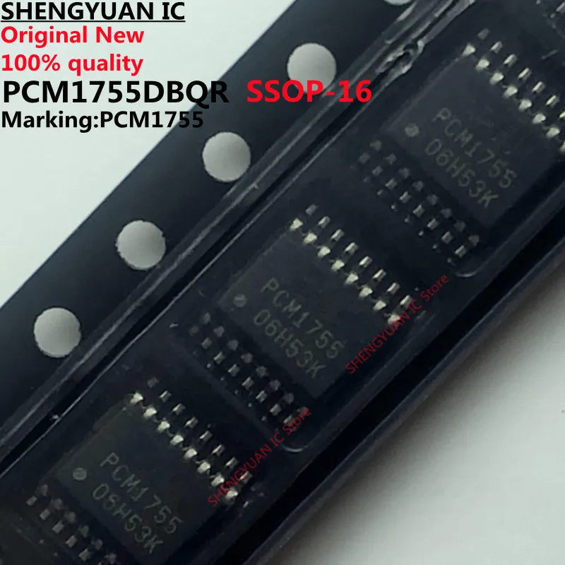 10Pcs/Lot PCM1754DBQR PCM1754DBQ PCM1754 PCM1753DBQR PCM1753DBQ PCM1753 PCM1755DBQR PCM1755DBQ PCM1755 SSOP16 100% New original