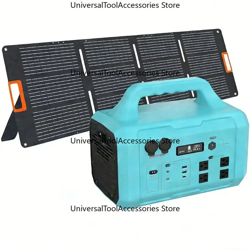 

1800W Solar Generator Kit (2700W Surge), 1024Wh Power Station with 200W Solar Panel, Customized