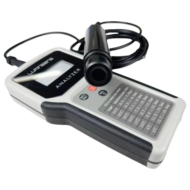 LMS-PA100 Manufacturer Custom Portable Handled Dissolved Oxygen Sensor Water Quality Testing Kits Analyzer Monitor DO Meter