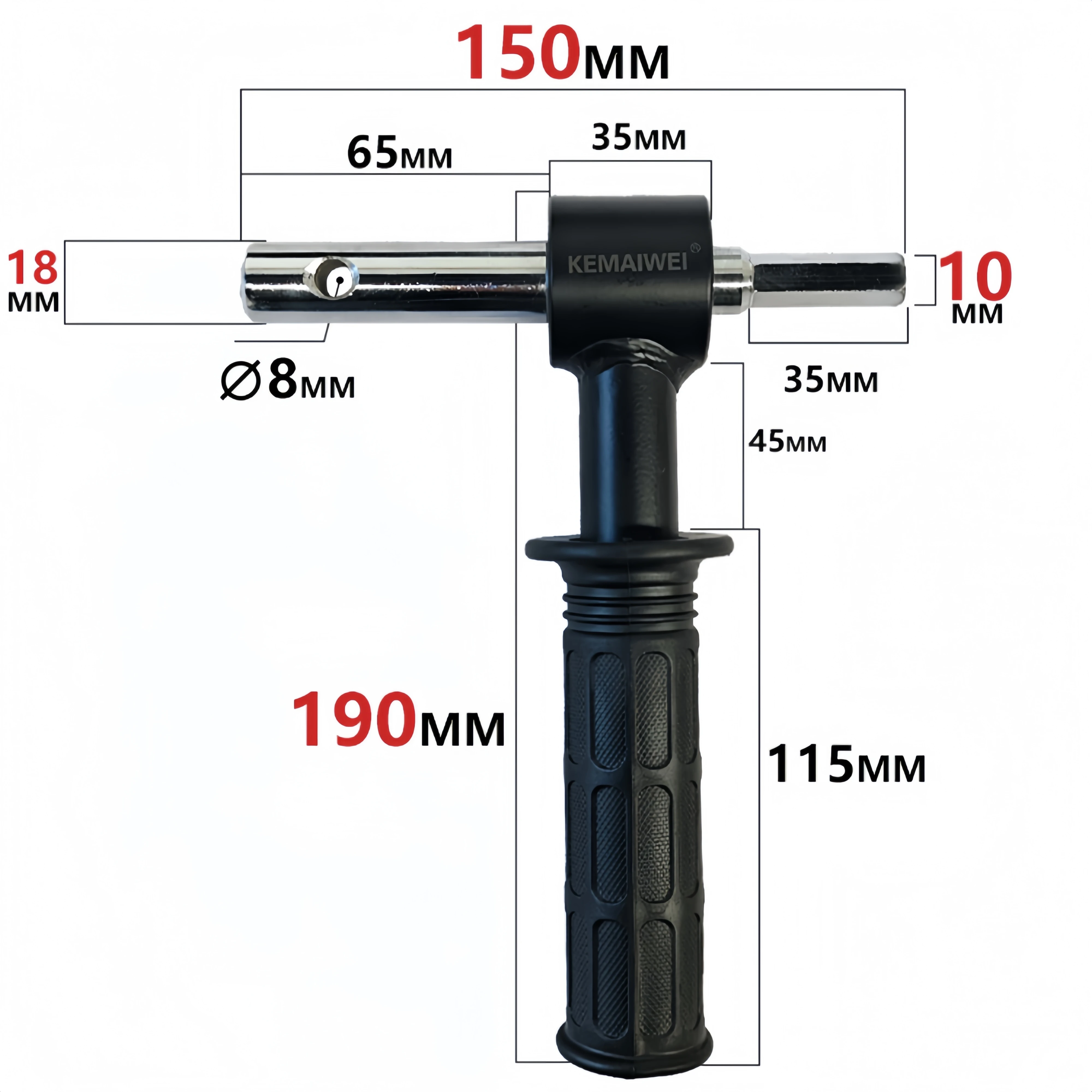 Ice Auger Drill Adapter Drill Attachment,18mm/0.720 Output Shaft Diameter,Ice Fishing Attachment,for Fishing Anchor Outdoor 4 s