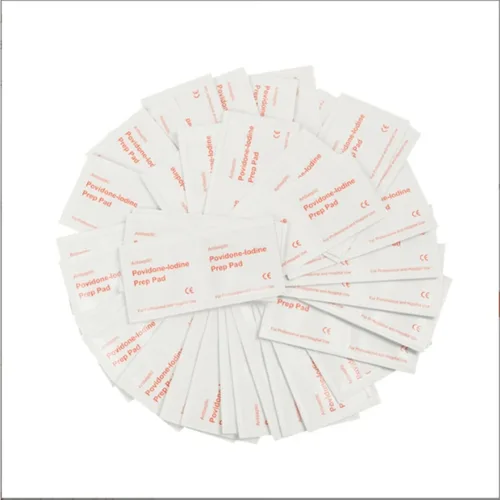 Imagen 2 del producto Toallitas húmedas desinfectantes con yodo, suministros de primeros auxilios o para limpiar y desinfectar heridas y abrasión al viaje.