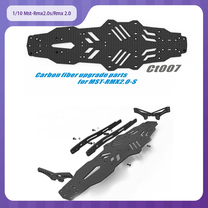 

1/10 Adaptation Mst-Rmx2.0s/Rmx 2.0 Drift Rc Professional Off-Road High-Quality Carbon Fiber Upgrade Kit For Automobiles