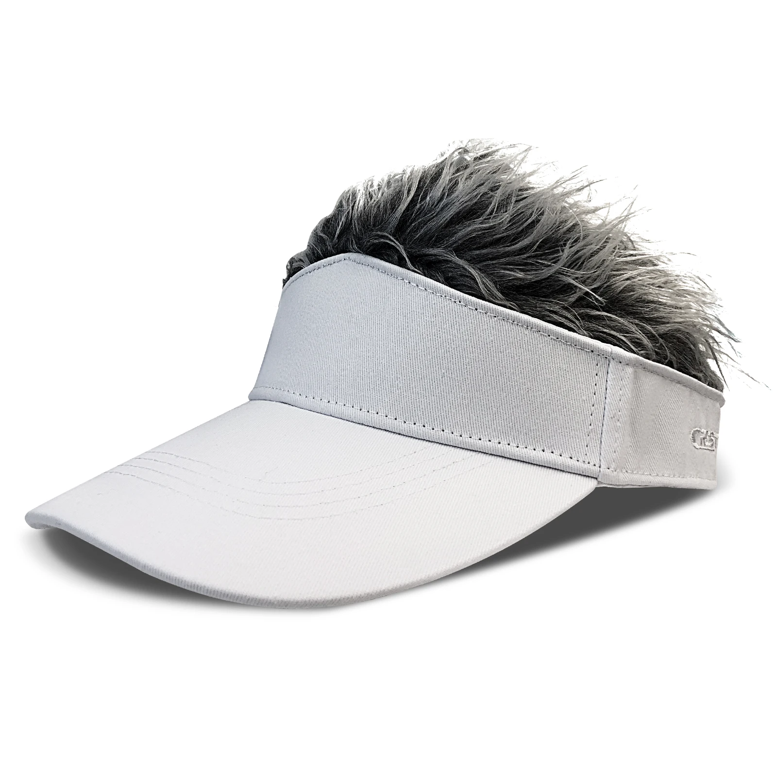 Golf Men's Hair Hats Visor with Hair Fake Hat Embroidered Ultra Adjustable Baseball Cap