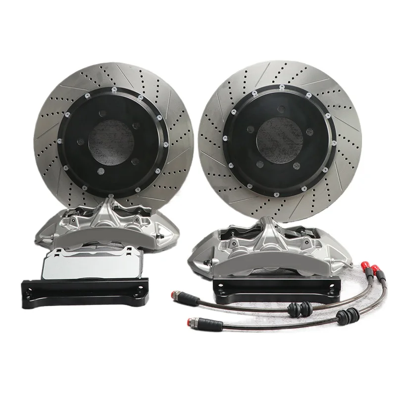 Big Brake Caliper Kits Auto Brake Systems Disc Rotor Pads Line Set For Subaru WRX STI FORESTER XV