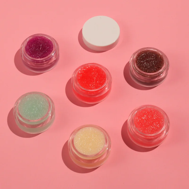 No logo lip scrub exfoliating dead skin lightening lip lines moisturizing repair scrub maquillaje mujer