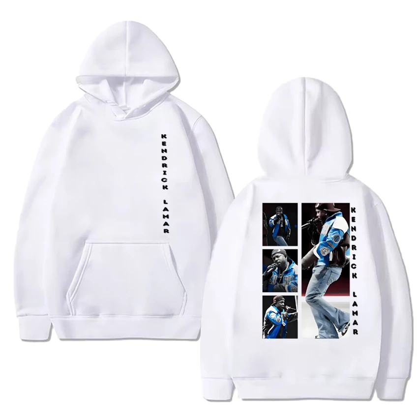 Kendrick Lamar 2025 world Tour Graphics black Hoodies New Men women hip hop Casual streetwear Unisex Fleece Sweatshirt pullovers