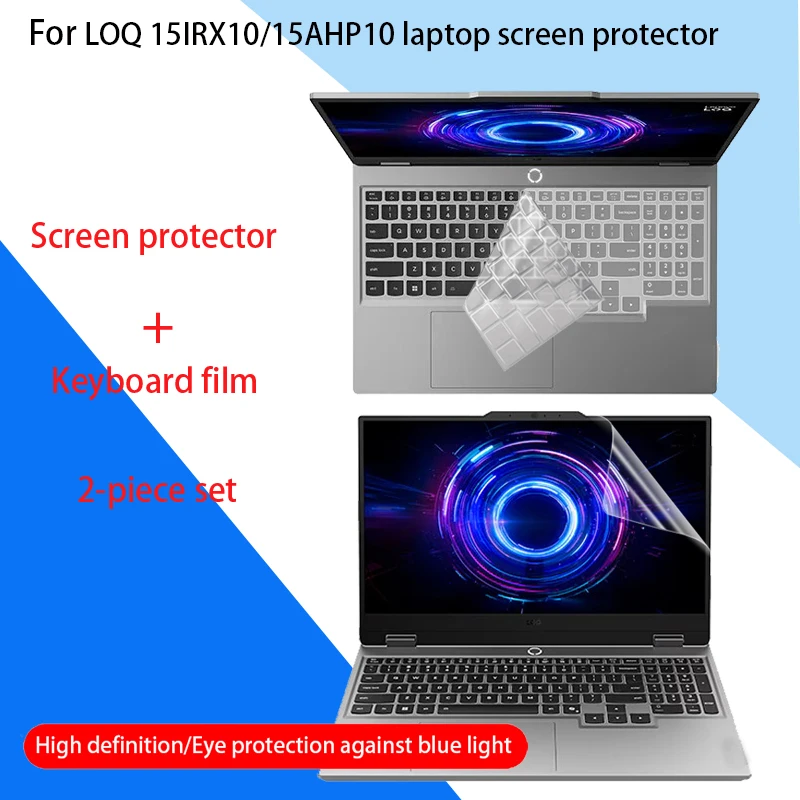 For LOQ 15IRX10/15AHP10 screen protector 15.6 inch 15IRX9/15ARP9/15AHP9 computer keyboard film notebook anti-scratch accessories