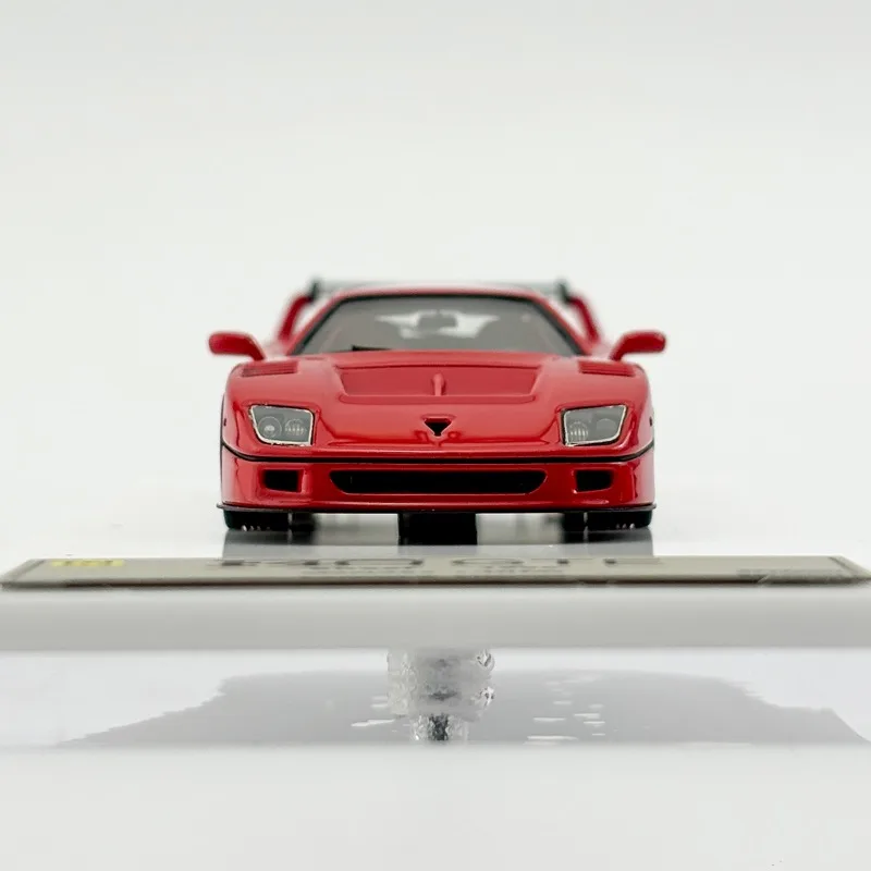 DMH 1/64 Ferrari F40 GTE Limited Edition harslegering speelgoed motorvoertuig gegoten metalen model geschenken