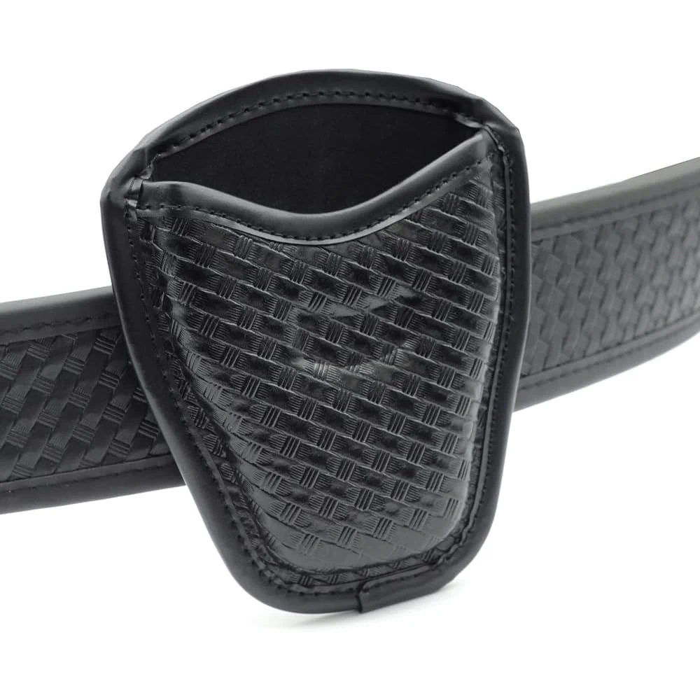 Tactical Handcuff Case for Duty Belt,1680D Nylon/Leather-like, Rotatable & Layered Security Holster (9 Styles), Cuff Case Pouch