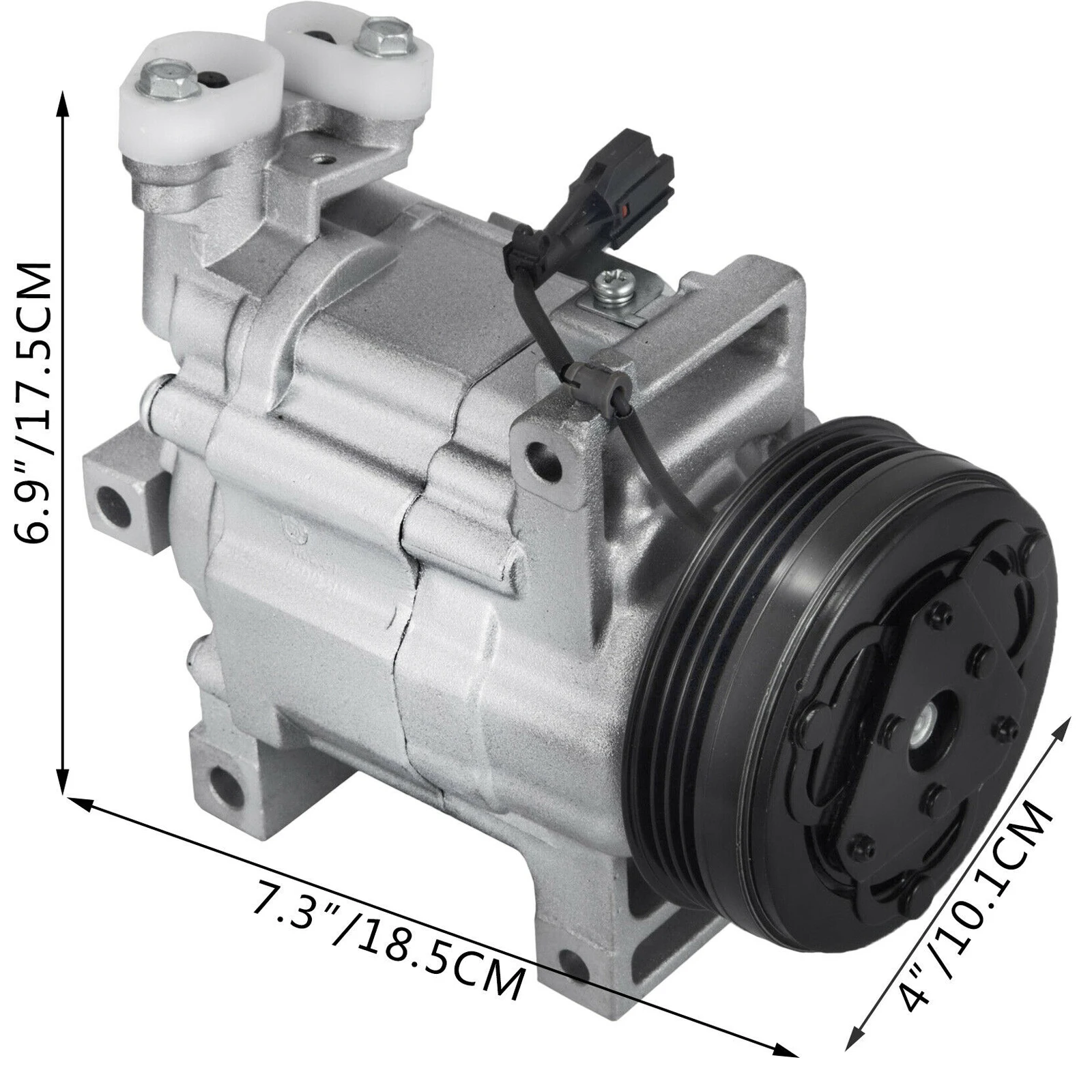 A/C Air Conditioning Compressor with Clutch For Subaru Forester Impreza WRX STI 2.0L 2.5L 2008-2019 CO11227C