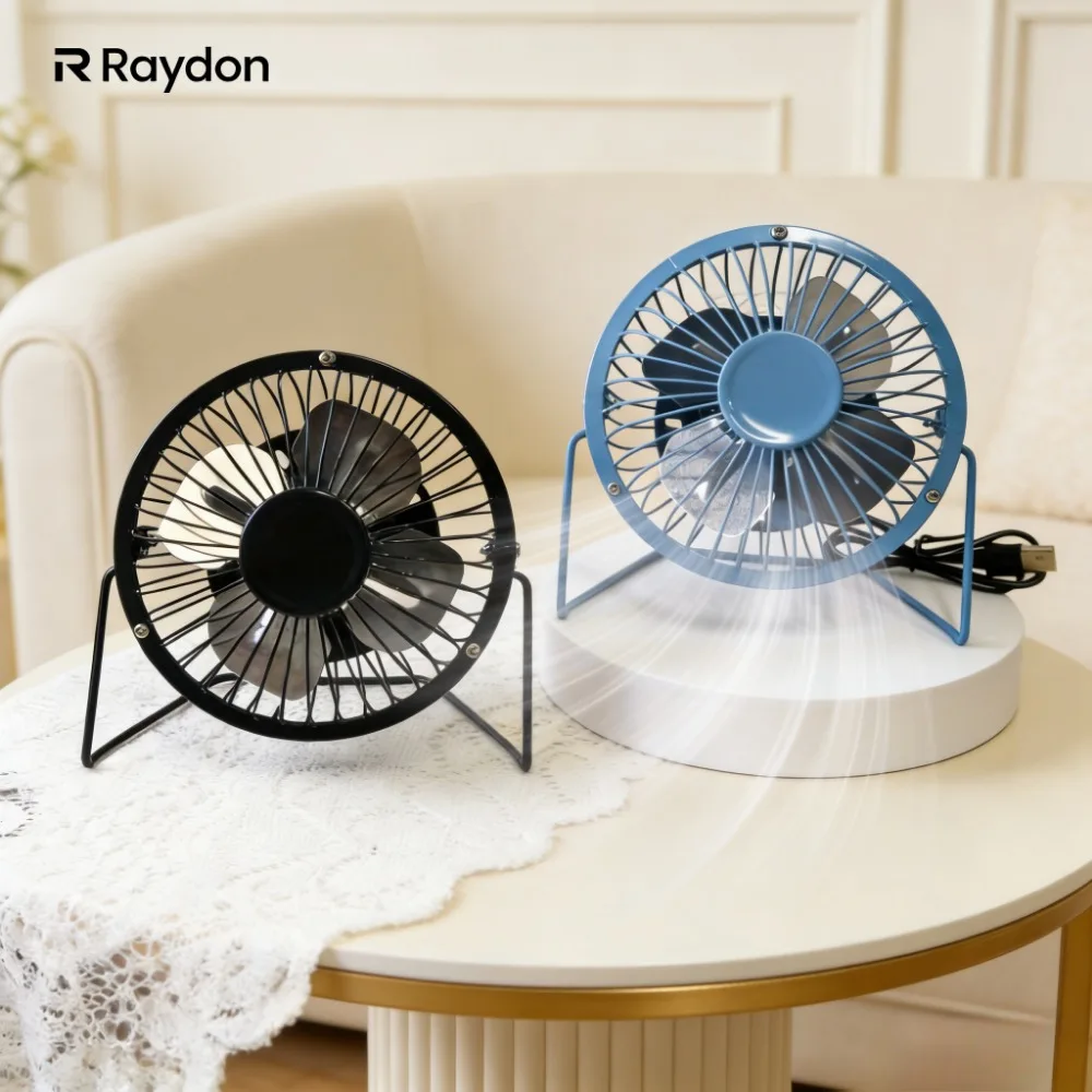 

1pc USB powered desktop fan, mini portable personal shaking head silent cooling fan suitable for home, office, bedroom, dormitory, travel (black/blue/pink)