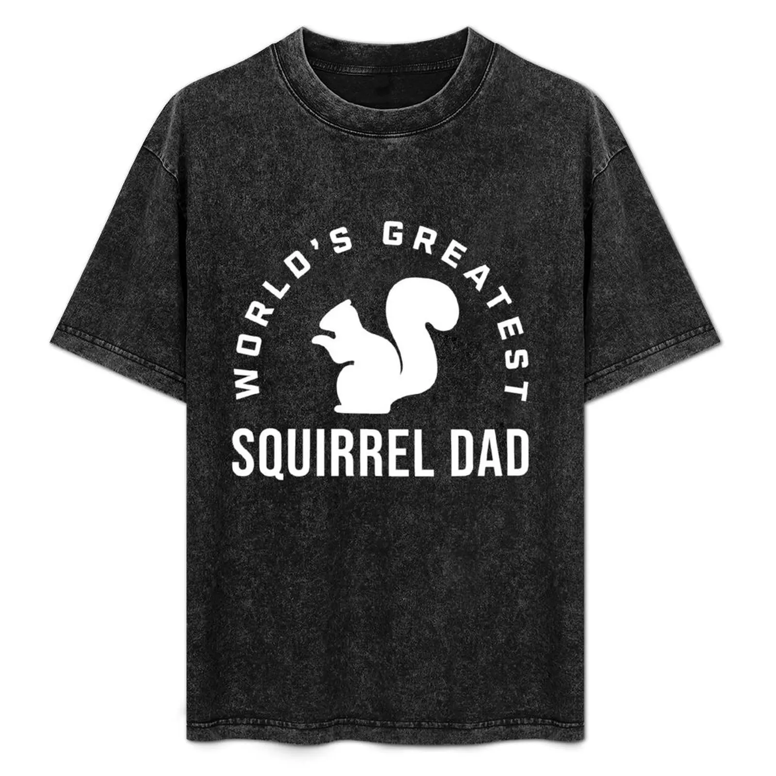 

World's Greatest Squirrel Dad Funny Squirrel Men T-Shirt Sporty Casual Quick Dry T-Shirt