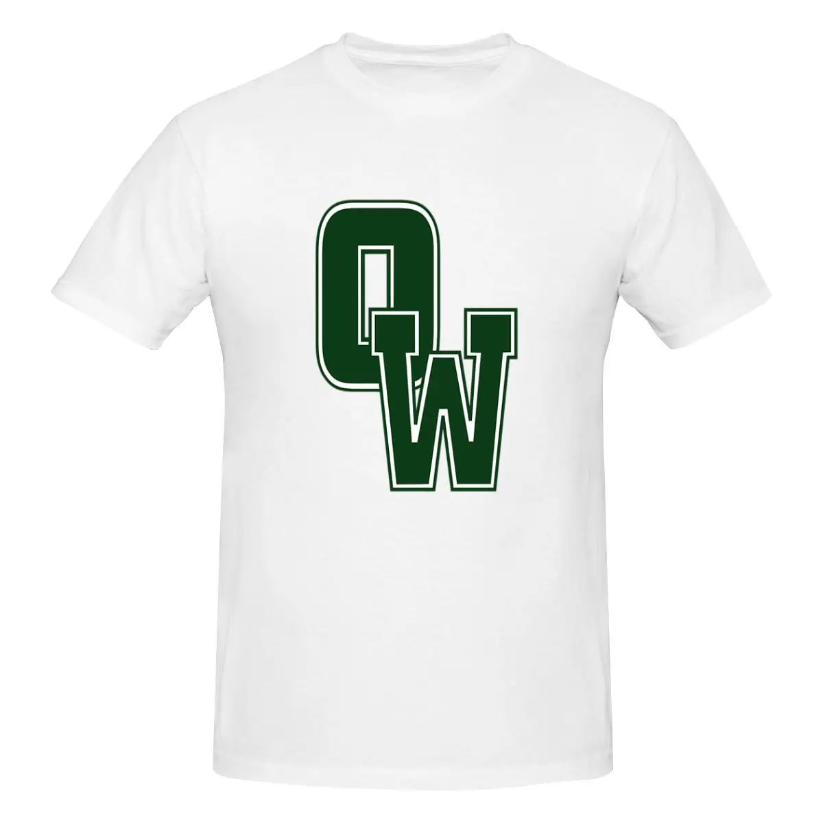 NY At Old Westbury PTeam Casual Everyday Summer Staple Camiseta básica de manga corta para hombre