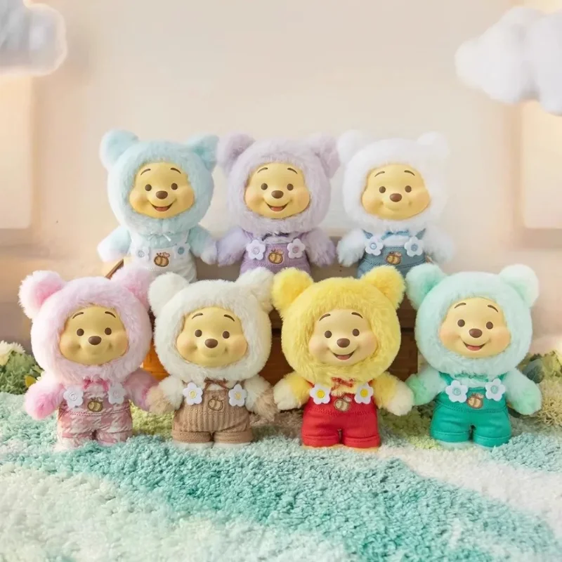 2026 New Winnie The Pooh Candy Series Blind Box,Cute Vinyl Face Pendant Pupu Bear Doll Fashion Trend Toy Christmas Gifts - view 2