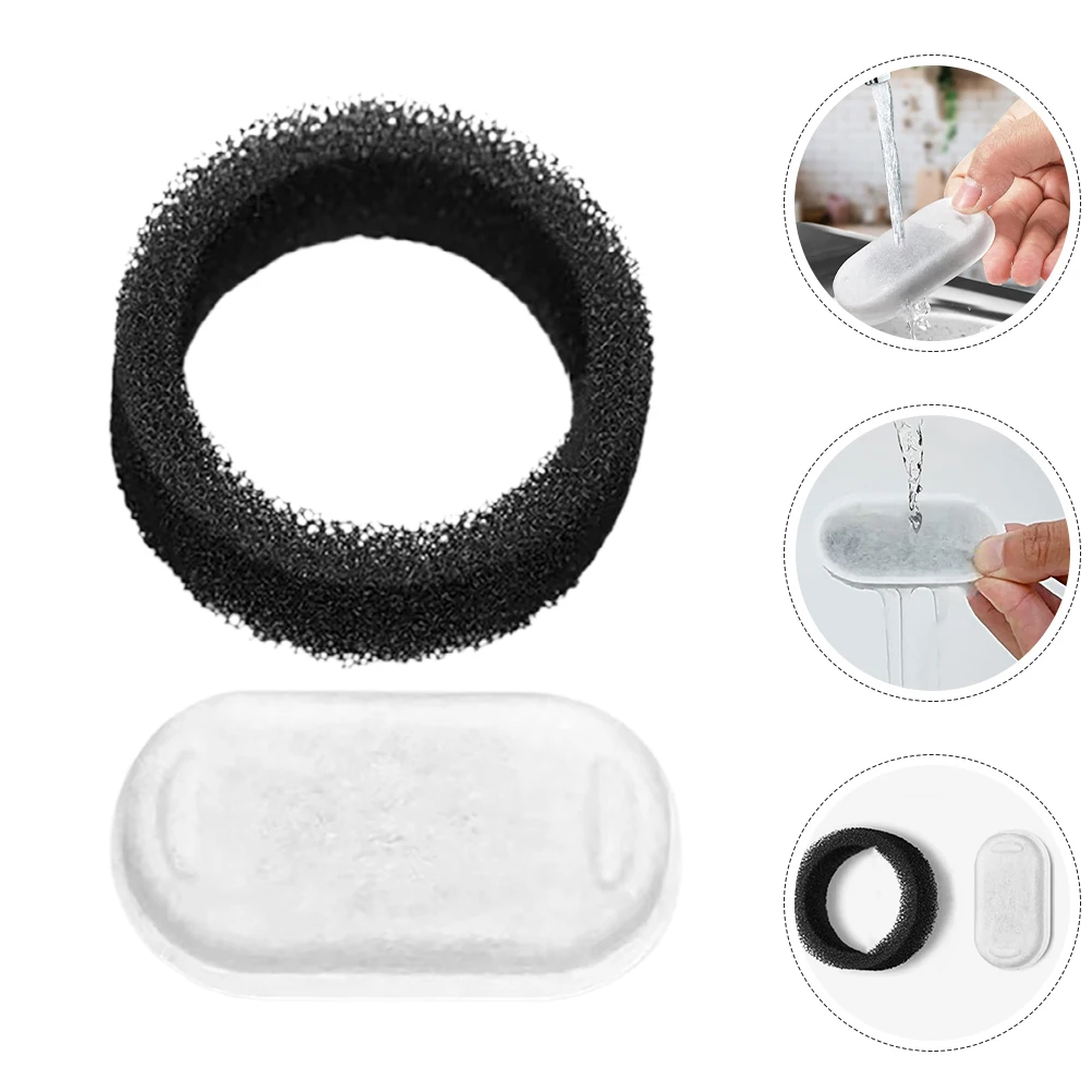 

6 set 6 Sets Pet Water Fountain Filters Cat Accessories Replacement Non Woven Fabric Filter Element Safe Materials Efficient
