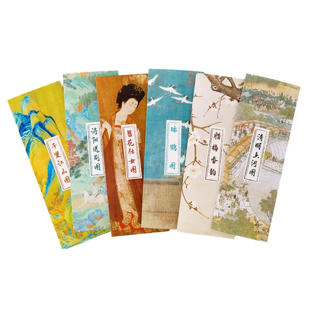 Multicolor Memo Pad Archaic Art Aesthetic Sticky Notes Message Paper Post Memos Index Sticky Notes Adhesive Markers Flags