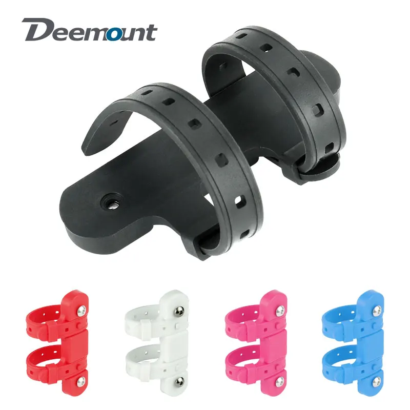 

Supper Light Strap/Bandage Bicycle Kettle Holder Base E-bike/Stroller Scooter Bottle Cage Rack Stand