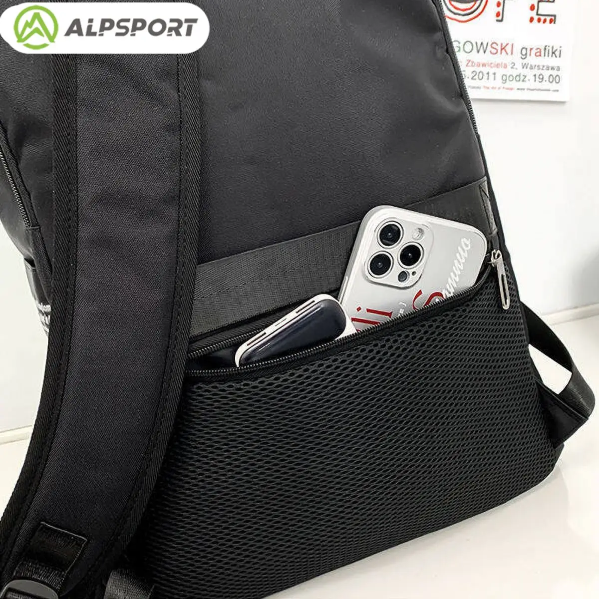 ALP Bunte multifunktionale Badmintonschlägertasche, personalisierte Schuhtasche, große Kapazität, Herren- und Damen-Sportrucksack, Alpsport