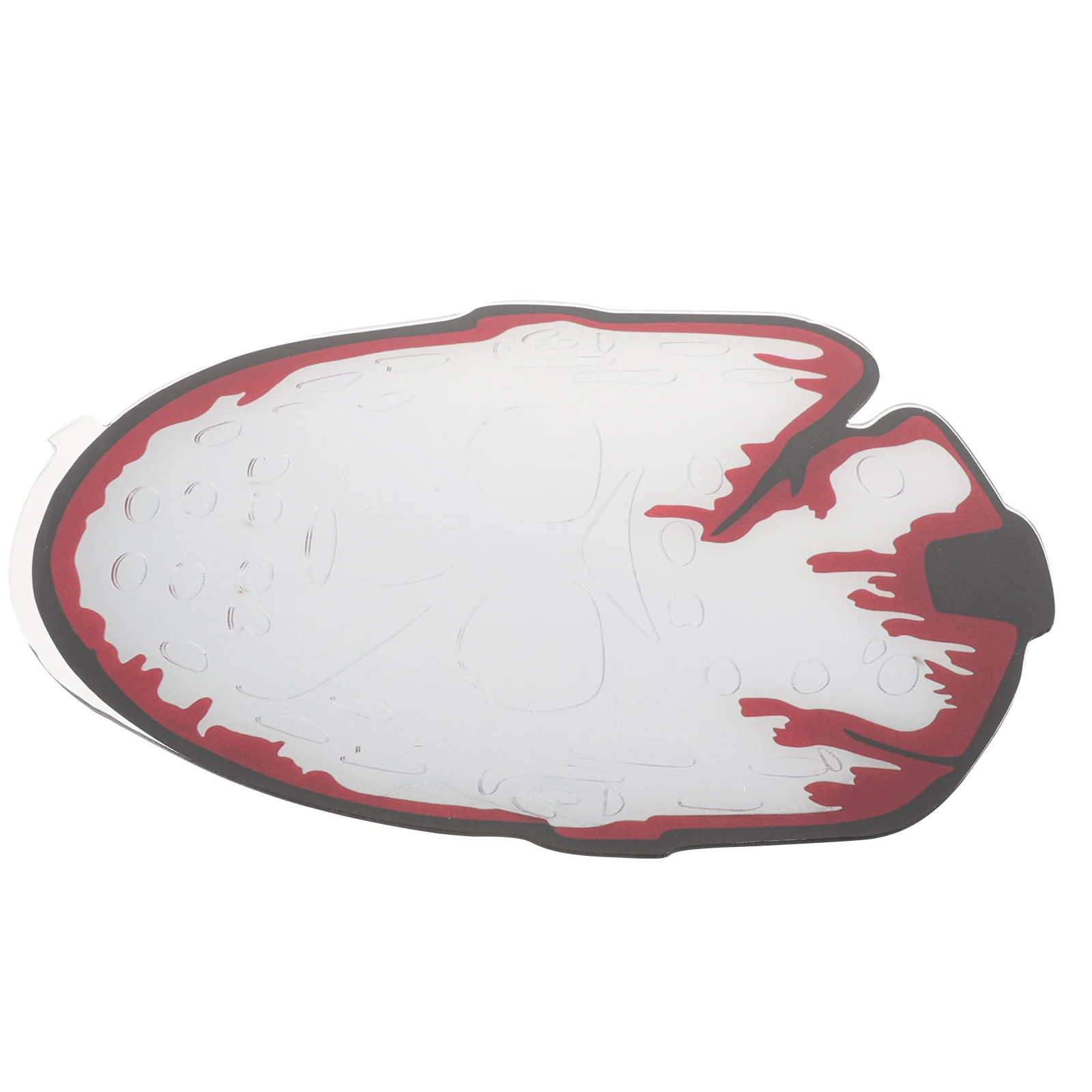 

Halloween Bloodstain Mirror Easy Install Terrifying Decor Scary Window Festival Supplies Halloween Mirror