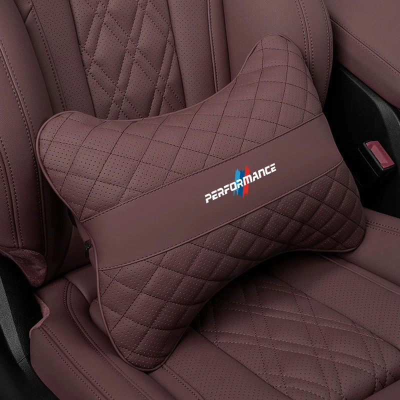 مقعد السيارة وسادة الرقبة مسند الرأس قطني الخصر دعم وسادة لسيارات BMW الأداء E46 E39 E90 E91 E92 E60 E30 E60 E70 E84 E53 E87