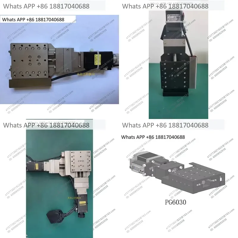 1PC for Electric Stepper Servo Motor X Axis Three Axis Linear Motion Translation Table Ball Screw Guide Rail Displacement