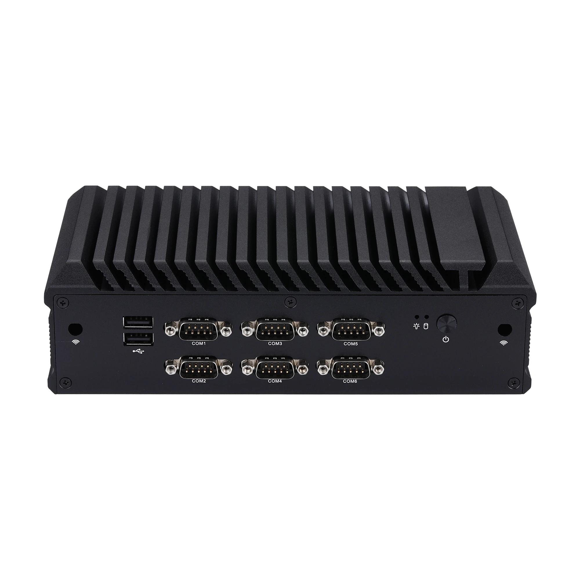 QOTOM Mini PC Q1055X Core i5 10210U Processador de núcleos duplos Firewall Multi-função Home Router Pfsense