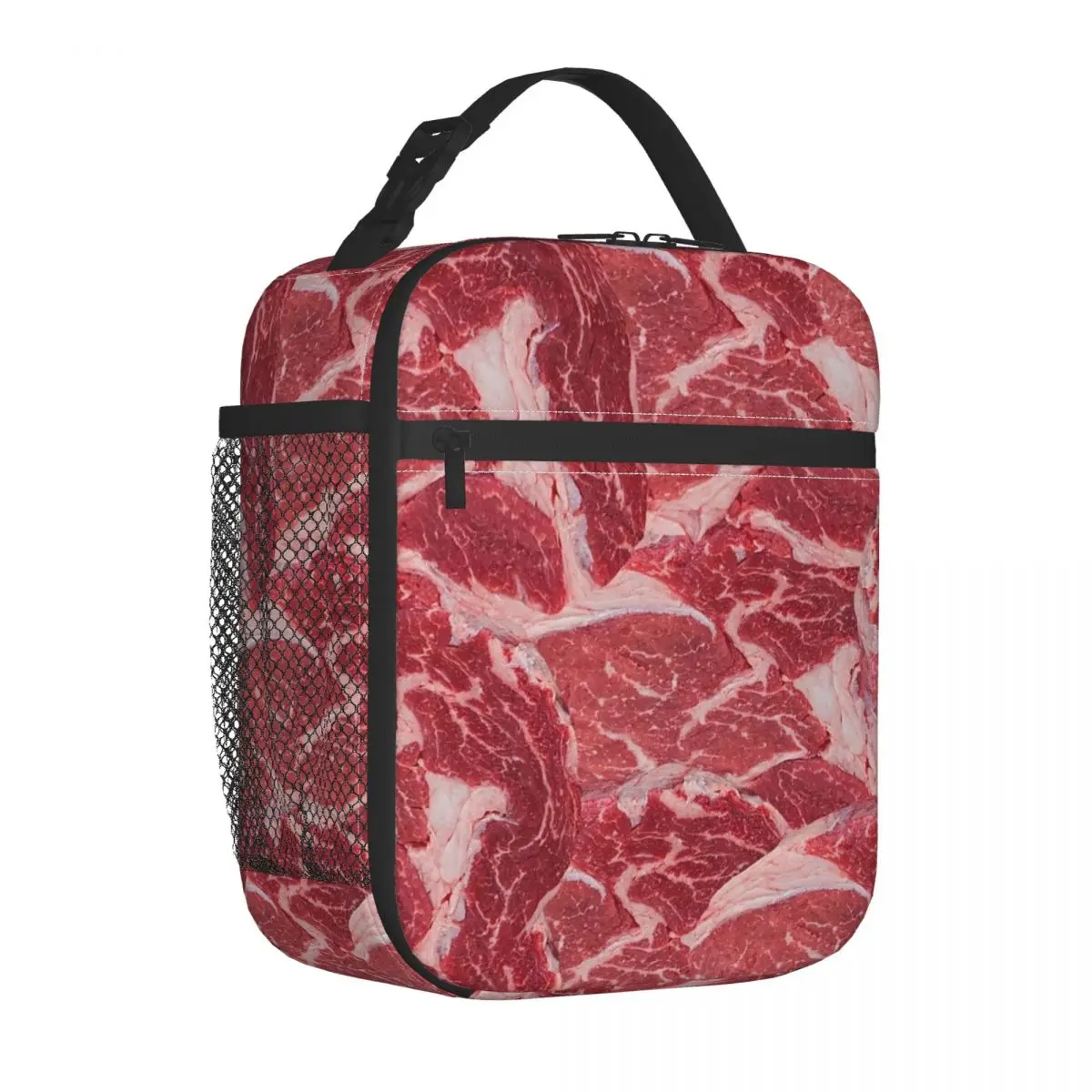 

Meat Insulated Lunch Bag Personalized Oxford Cloth Out Birthday Gift