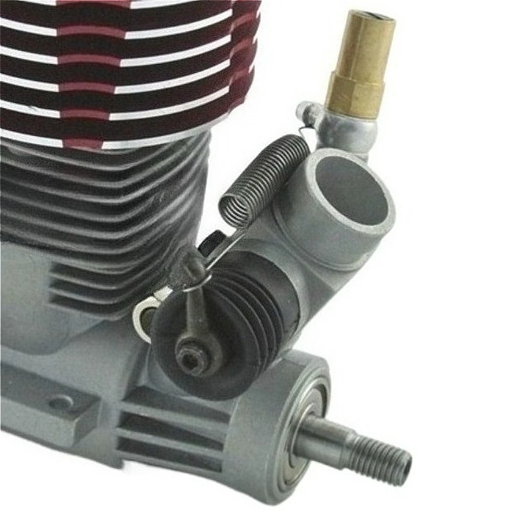 Asp28cx motor de metanol de 28 classes, escala 1:8, pull start, motor de escape traseiro, controle remoto, veículo off road, modelo de motor de metal