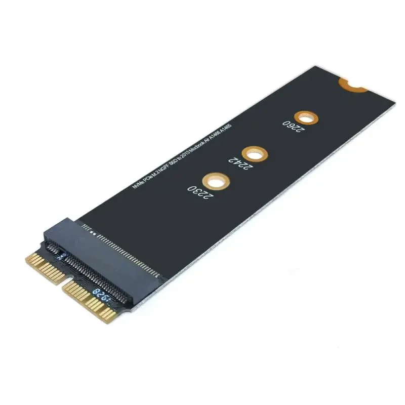 M Key M.2 NGFF PCIe AHCI SSD Adapter Card For MACBOOK Air 2013 2014 2015 2017 A1465 A1466 Pro A1398 A1502 A1419 2230-2280 SSD M2