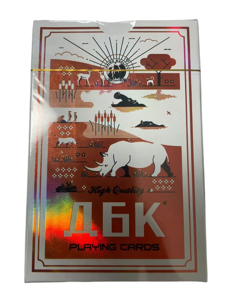 Infrared-Marked Paper Playing Cards Д6K-5 For Infrared Glasses & Infrared Contact Lenses