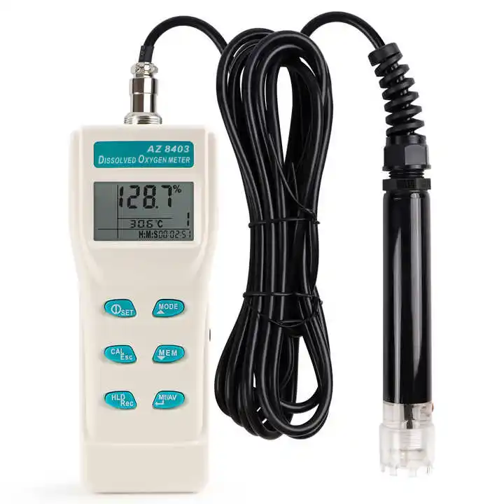 

AZ8403 IP67 LCD Display Dissolved Detector Customized LOGO Do Meter for Aquaculture
