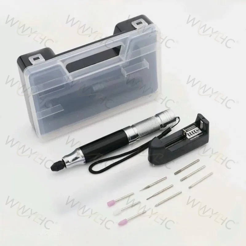 Rechargeable Mini Rotary Tool Kit, Hand‑held Engraving Pen with Accessories for DIY Carving Drilling Polishing