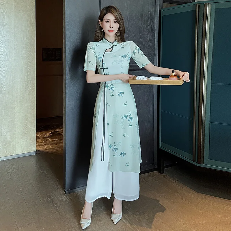 Высококачественный новый наряд в китайском стиле - набор для лечения ног для молодой леди, спецодежда для чистки ушей SPA