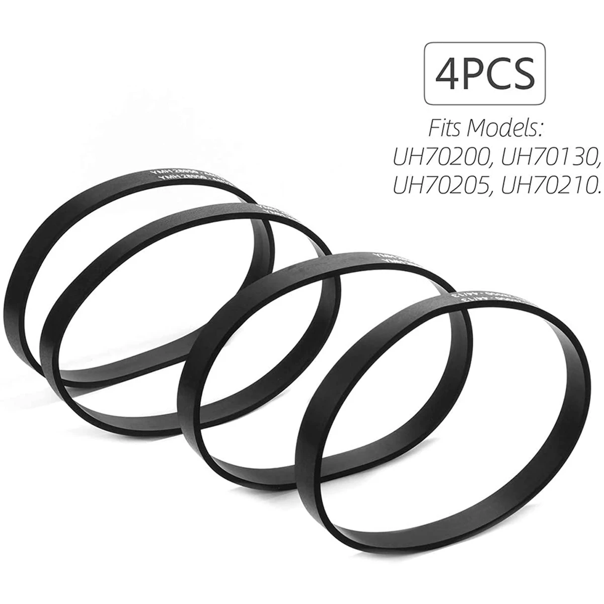 4Pack 562289001 Vacuum Transmission Belts Replacement for Hoover UH70200,UH70130,UH70205,UH70210,UH71214,UH70900,UH70905