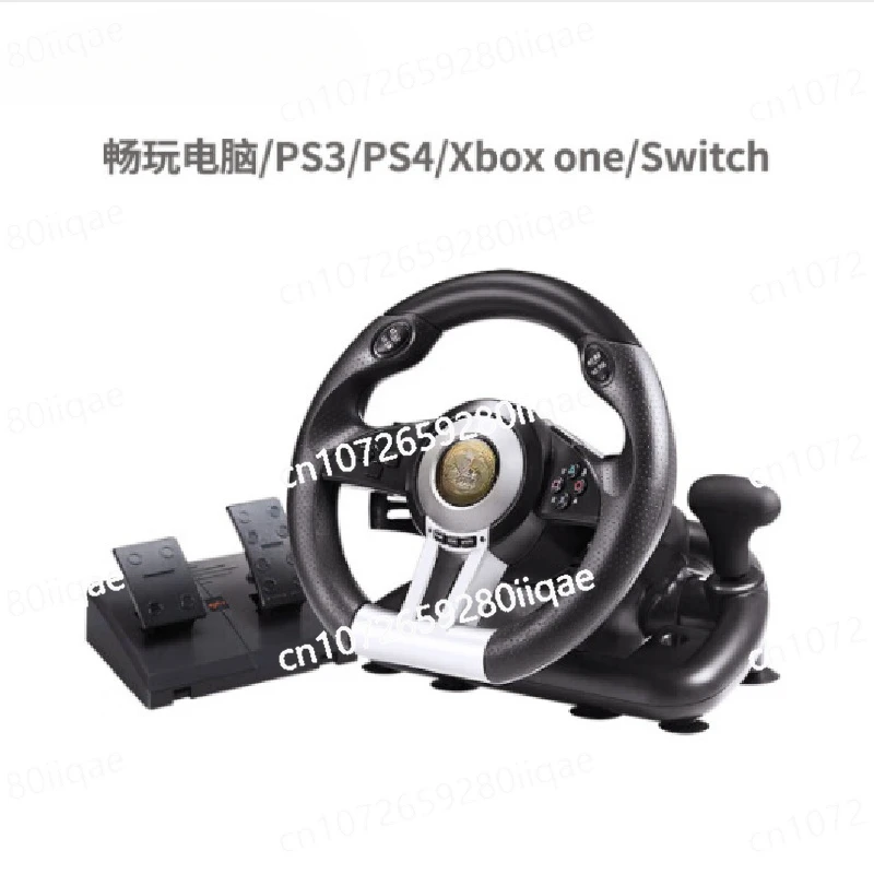 PXN V3PRO racing game steering wheel compatible PC/PS3/4/xboxone/switch black