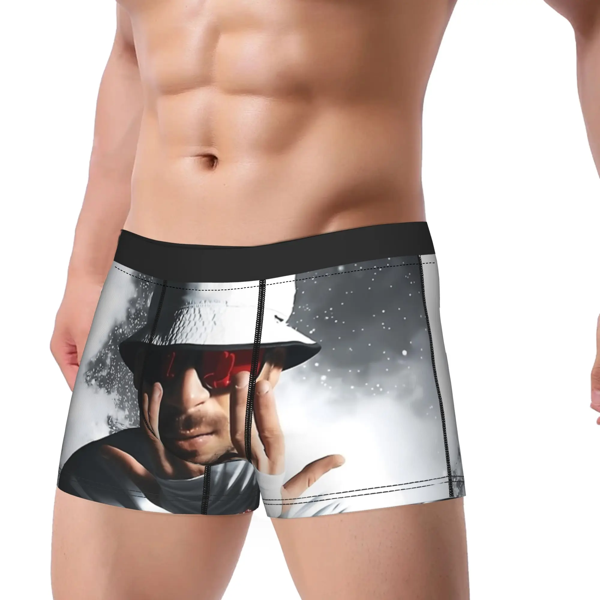 

Нижнее белье Jul Rapper, мужские трусы-боксеры, дышащие шорты-боксеры, высококачественные трусики большого размера на заказ, сделанные своими руками