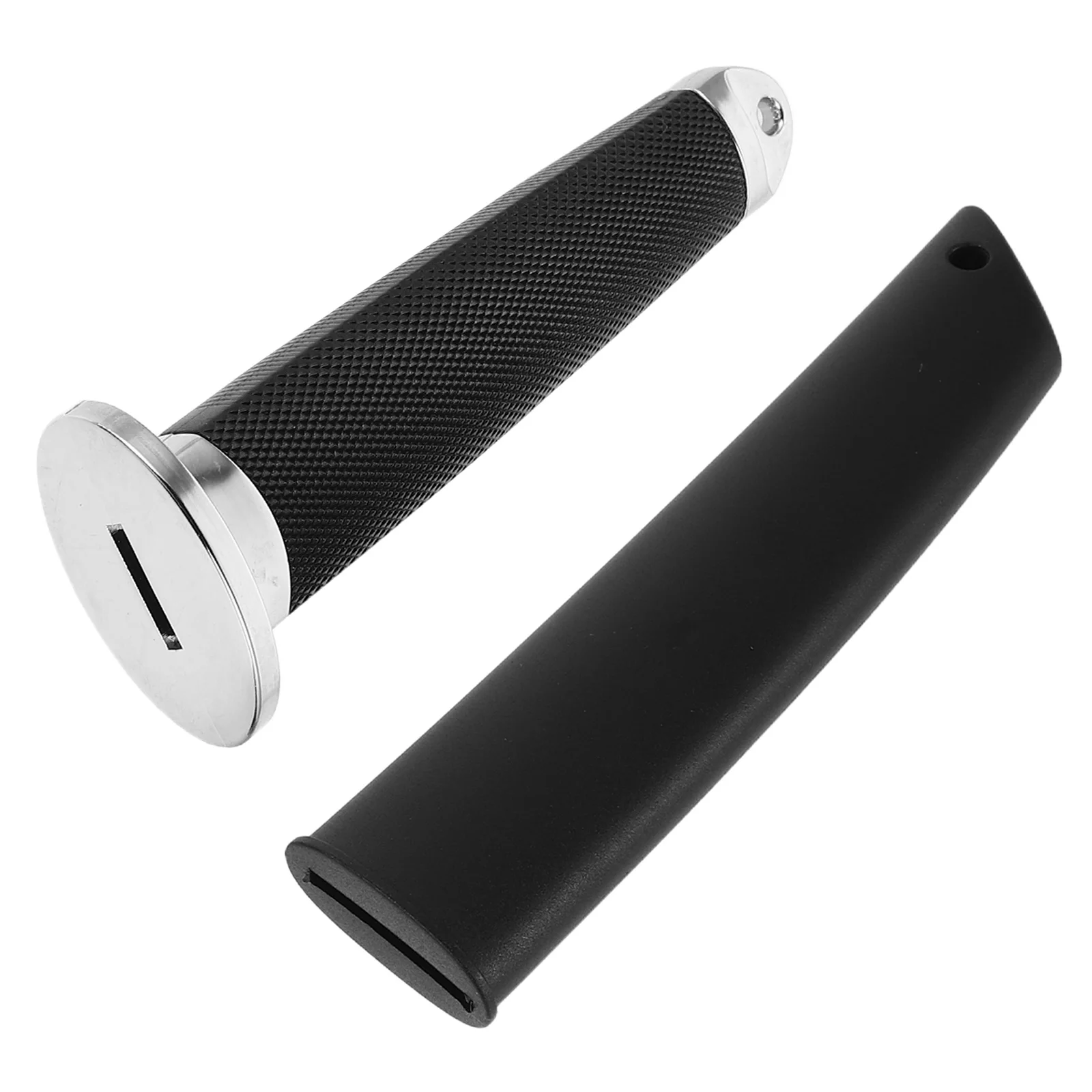 

1Set Katana Handle Making Accessories Set Plastic Sword Handle with Sheath Traditional Japanese Design for Cosplay Practice