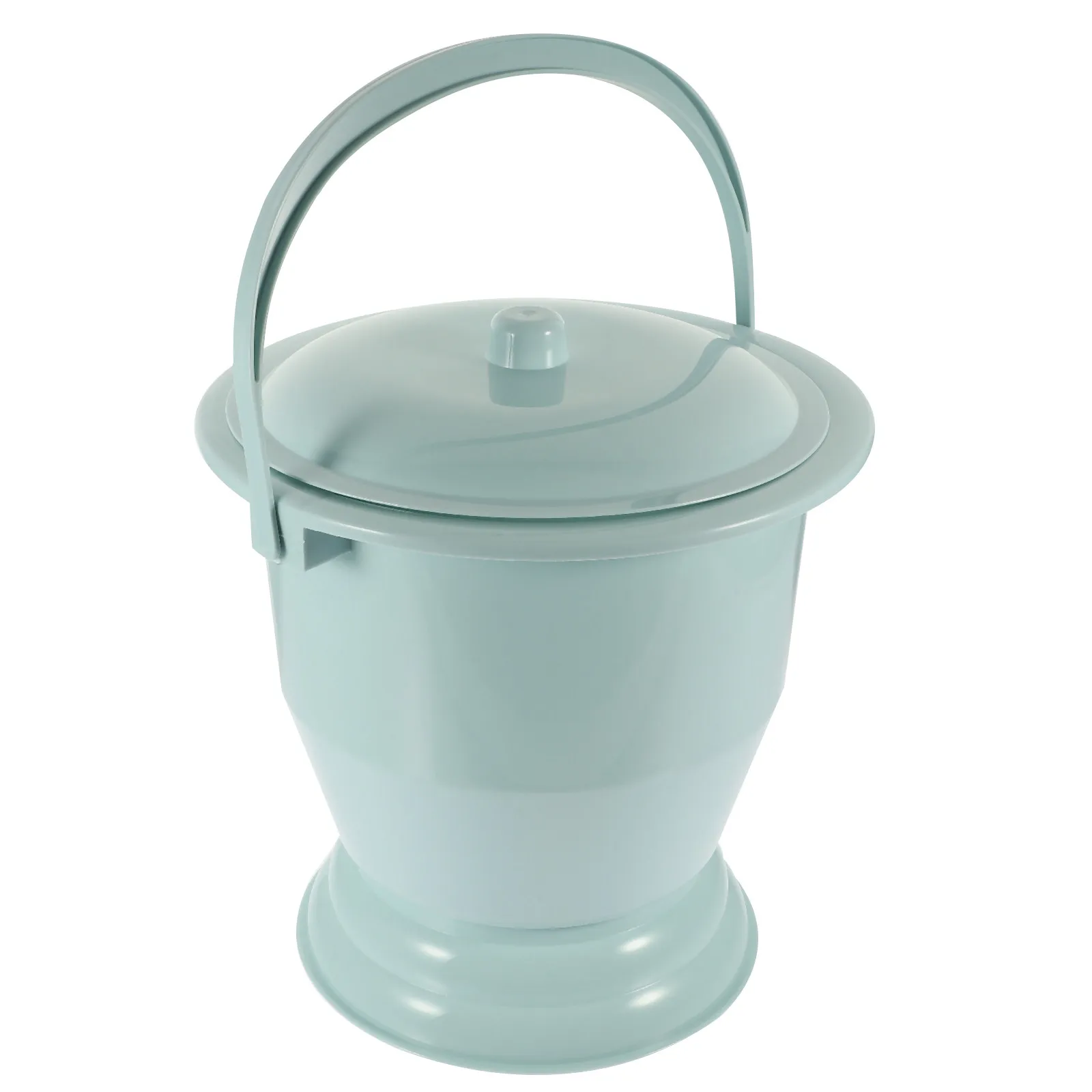 Premium Plastic Chamber Pot with Lid Portable Urine Bucket for Elderly Pregnant Women Bedroom Night Use Home Bedpan