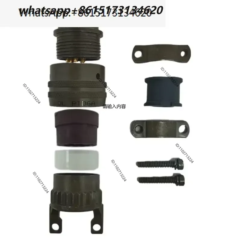 Aviation Plug PT06E-14-5S 5P SR Circular Connector Socket Compatible with Amphenol Style Industrial Cable Connector