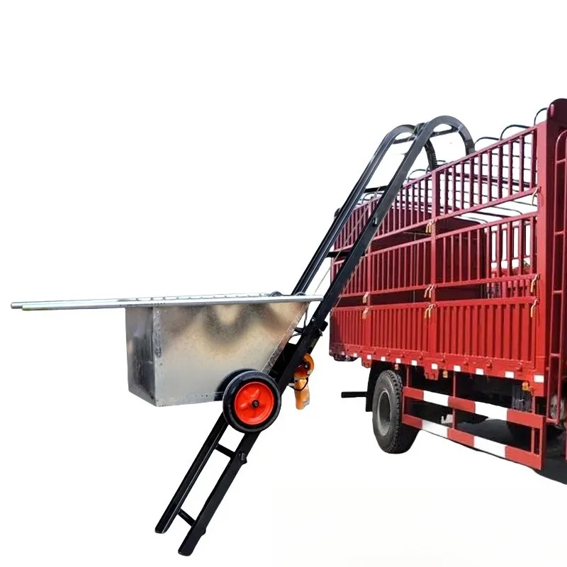 Lift Feeder Mobile Platform Electric Mobile Loading Vehicle Fish Pond Feeder