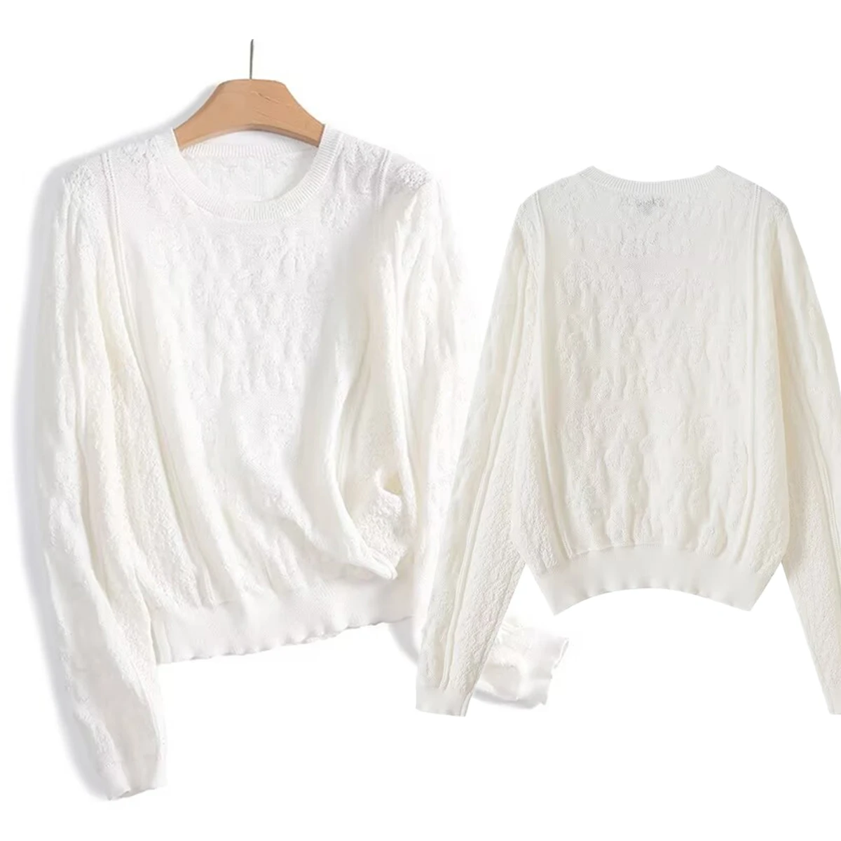 

Maxdutti Minimalist Lace White Shirt Women French Retro Office Ladies Elegant Hollow Embroidery Blouse Women Top Summer