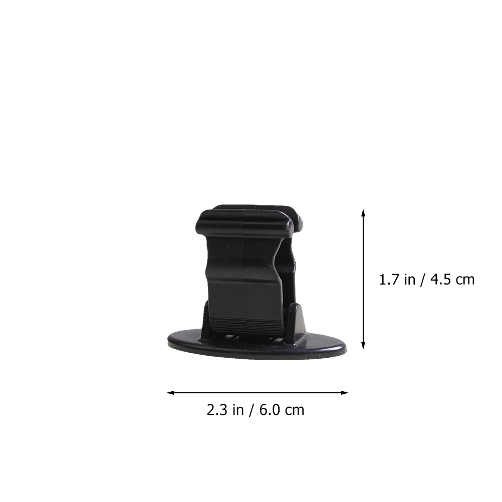 2Pcs Door Access Card Holder Car Cards Organizer with Adhesive Base Heavy Duty Smooth Surface for Cards Vehicle