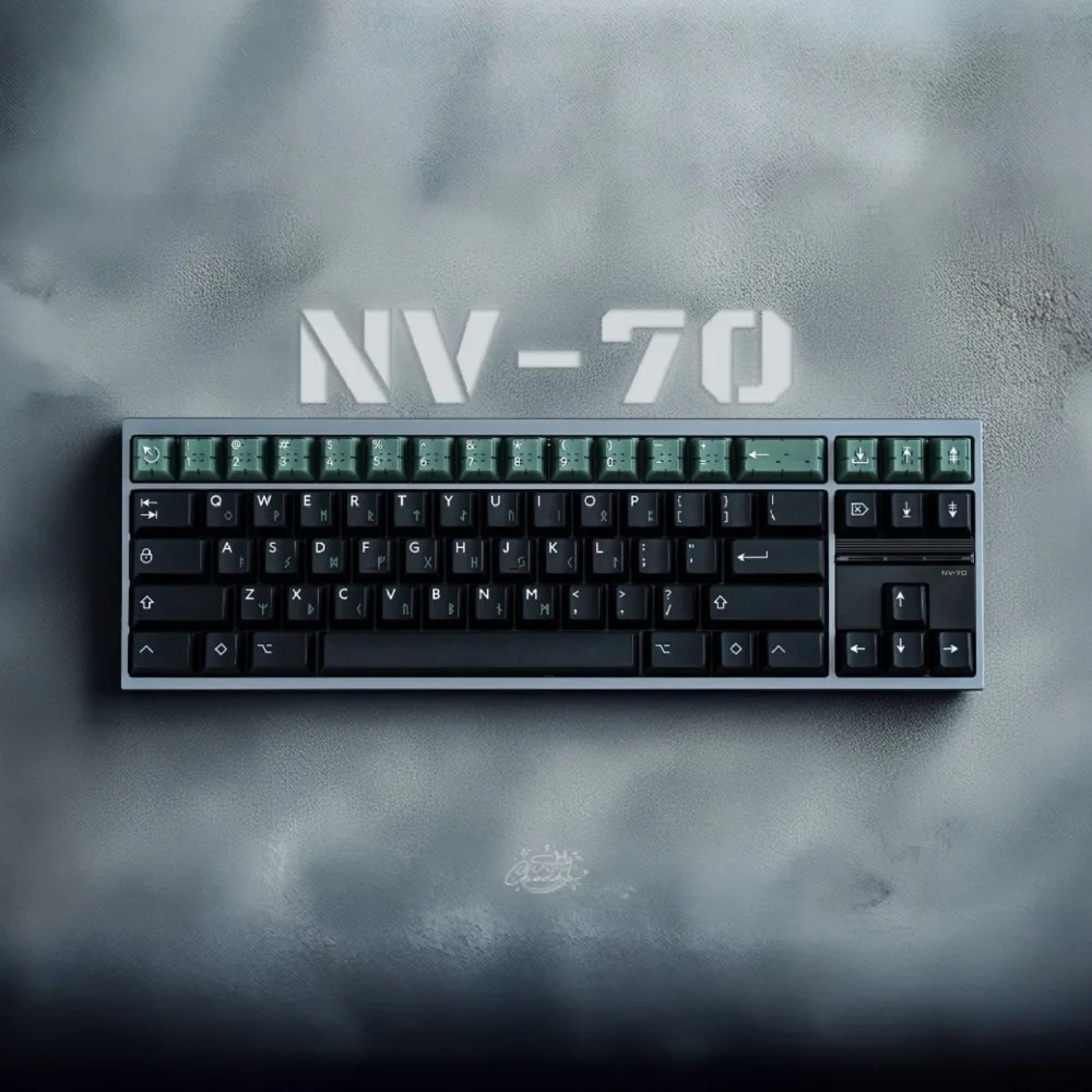 GDK Lab NV-70 Mechanical Keyboard Kit Wireless Tri-mode Gasket Hot Swap Custom 70% Aluminum Office Gaming Keyboard Gift in Stock