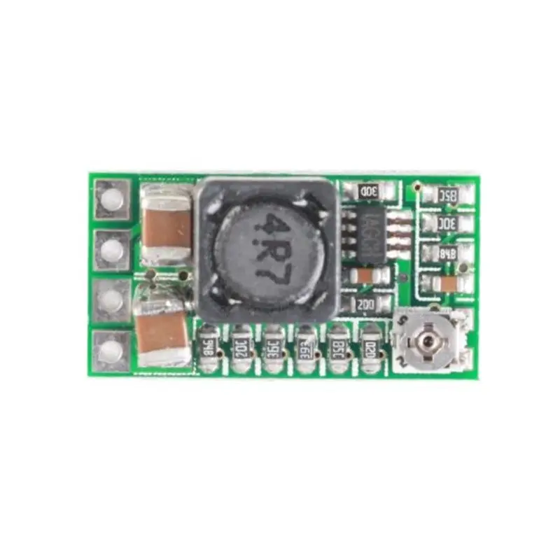고정 전압 출력을 갖춘 미니 DC-DC 조정 가능한 스텝다운 모듈 효율성 97.5% 12/24V ~ 5V3A