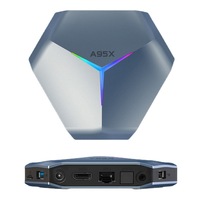 A95X F4 RGB Light Smart TV Box Android 11 Amlogic S905X4 4G 64GB 32G Wifi BT Media Player TVBOX A95XF4 2G16G Set top box