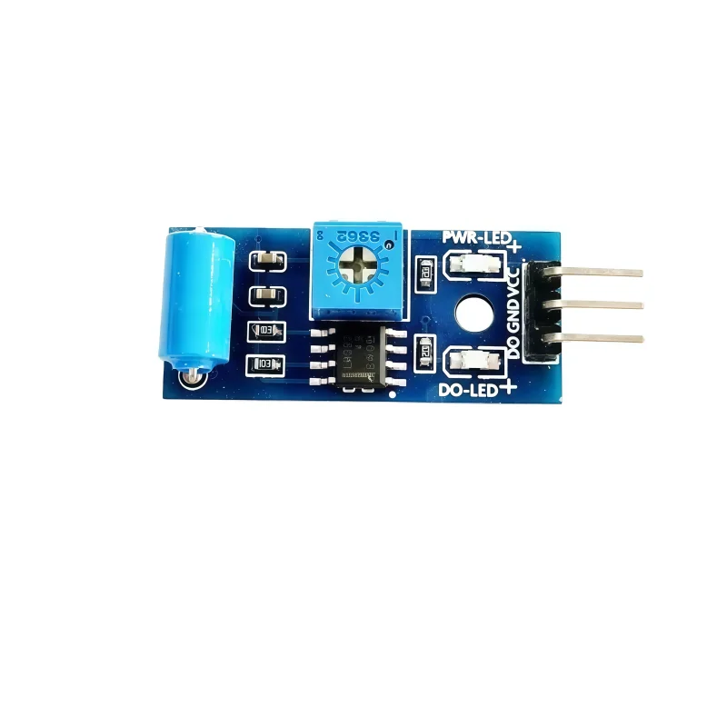 Normally-closed vibration sensor module, alarm sensor module, vibration switch SW-420