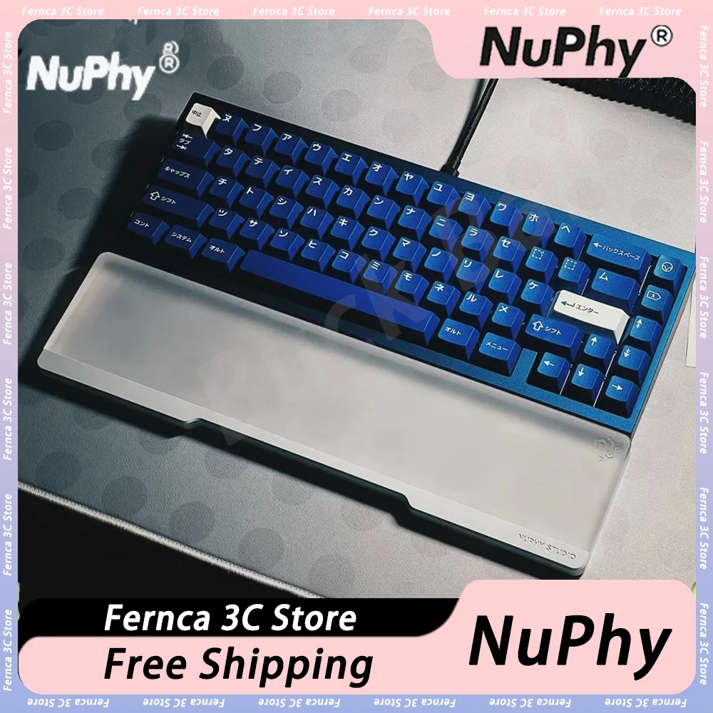 

Nuphy For Gem Towtone 80 Palm Rest Twotone Acrylic Hand pad Wrist Rest Wrist Mouse Pad Keyboard Pc Desk Gaming Keyboard Pc Gamer