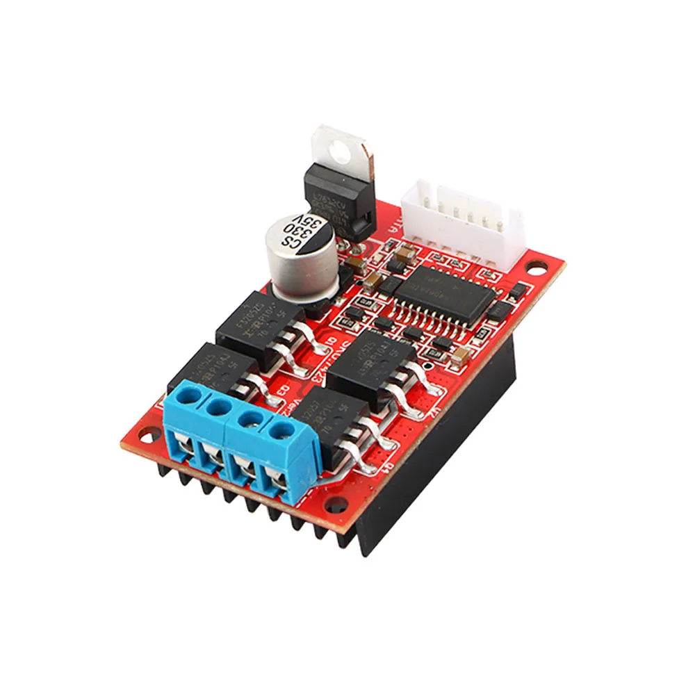 High Power PWM DC Motor Speed Controller H-Bridge Brush Driver 450W DC12V 24V 36V Forward Reverse Rotation Motor Controller