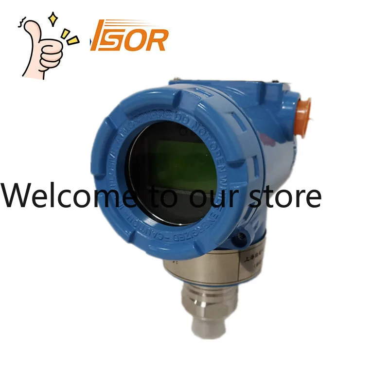 Explosion-proof Pressure Transmitter On Self-instrument 0-1.6 MPA 4-20MA Ha C Diaphragm 1/2NPT With Display HART